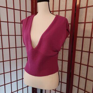 Natural Life - MILO SWEATER VEST - Magenta - XL Great Condition